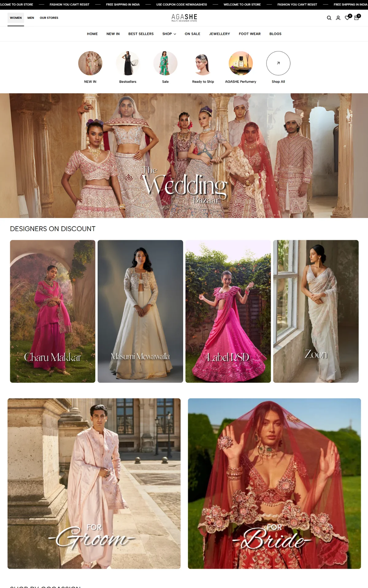 women-clothing-website-design